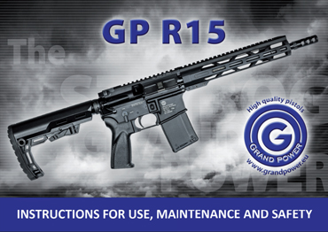 GP R15 INSTRUCTIONS FOR USE MAINTENANCE AND SAFETY