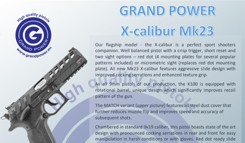 X-calibur Mk23